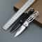 Mini Folding Knife Portable Stainless Steel Pocket Knife for Camping & Self Defense