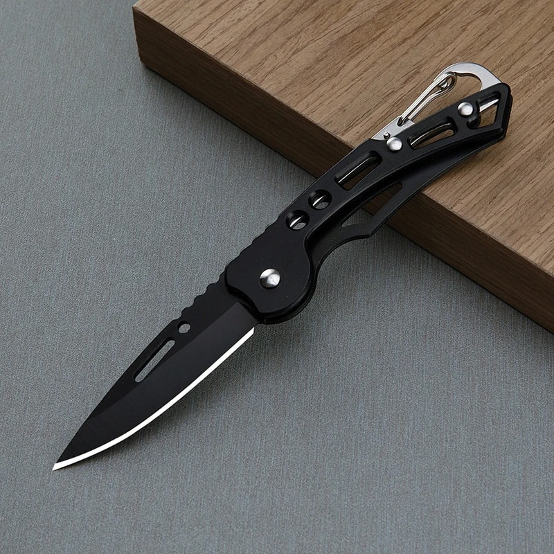Mini Folding Knife Portable Stainless Steel Pocket Knife for Camping & Self Defense