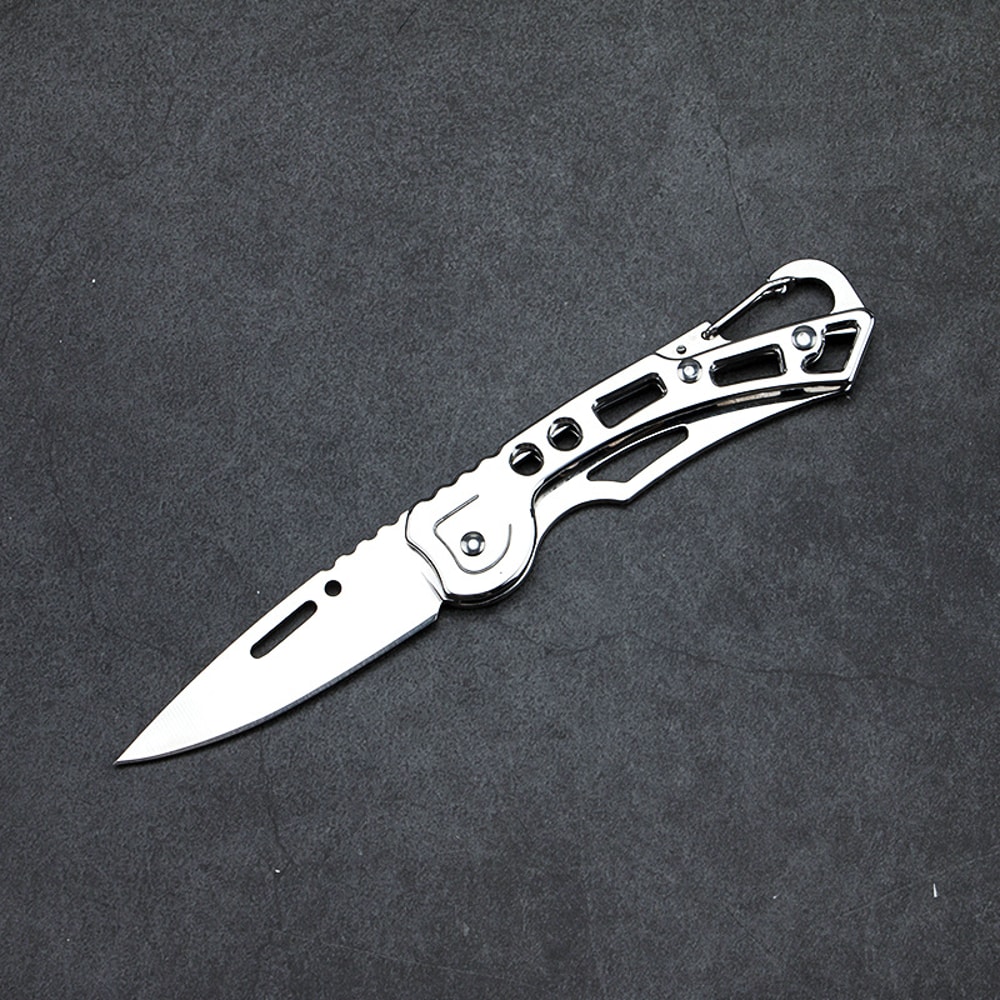 Mini Folding Knife Portable Stainless Steel Pocket Knife for Camping & Self Defense