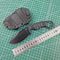 Tactical NioLox Steel Fixed Blade Knife with Glass Fiber Handle Outdoor Camping Knife