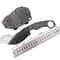 Tactical NioLox Steel Fixed Blade Knife with Glass Fiber Handle Outdoor Camping Knife