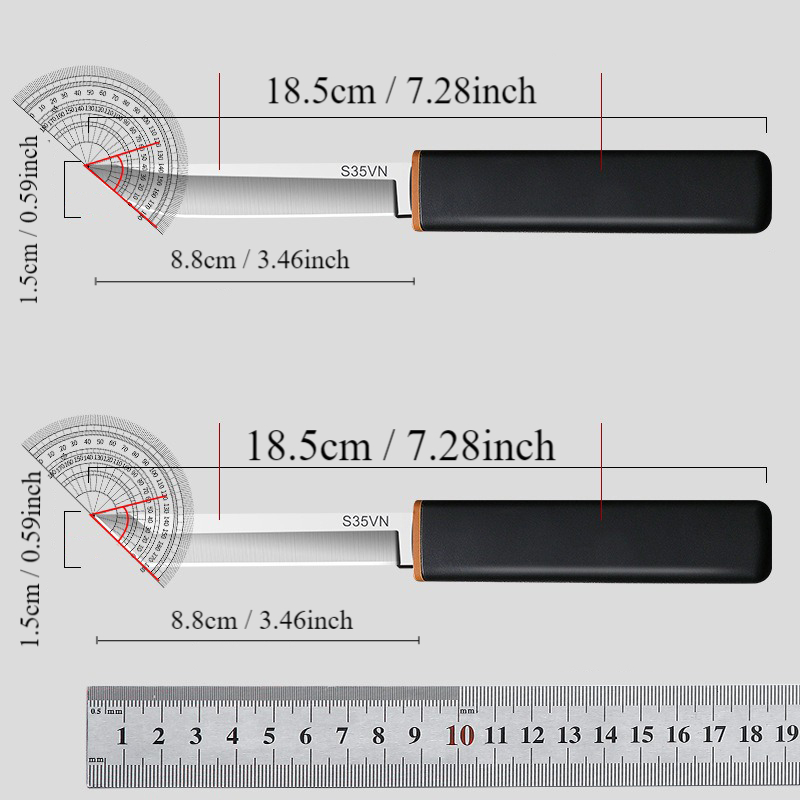 Compact Stainless Steel Pocket Knife for Outdoor & Survival Use