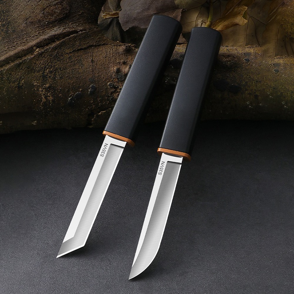 Compact Stainless Steel Pocket Knife for Outdoor & Survival Use