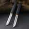 Compact Stainless Steel Pocket Knife for Outdoor & Survival Use