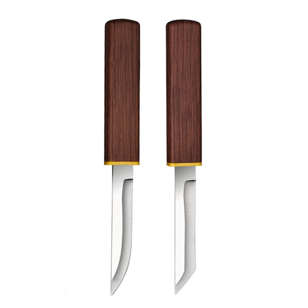 Compact Stainless Steel Pocket Knife for Outdoor & Survival Use