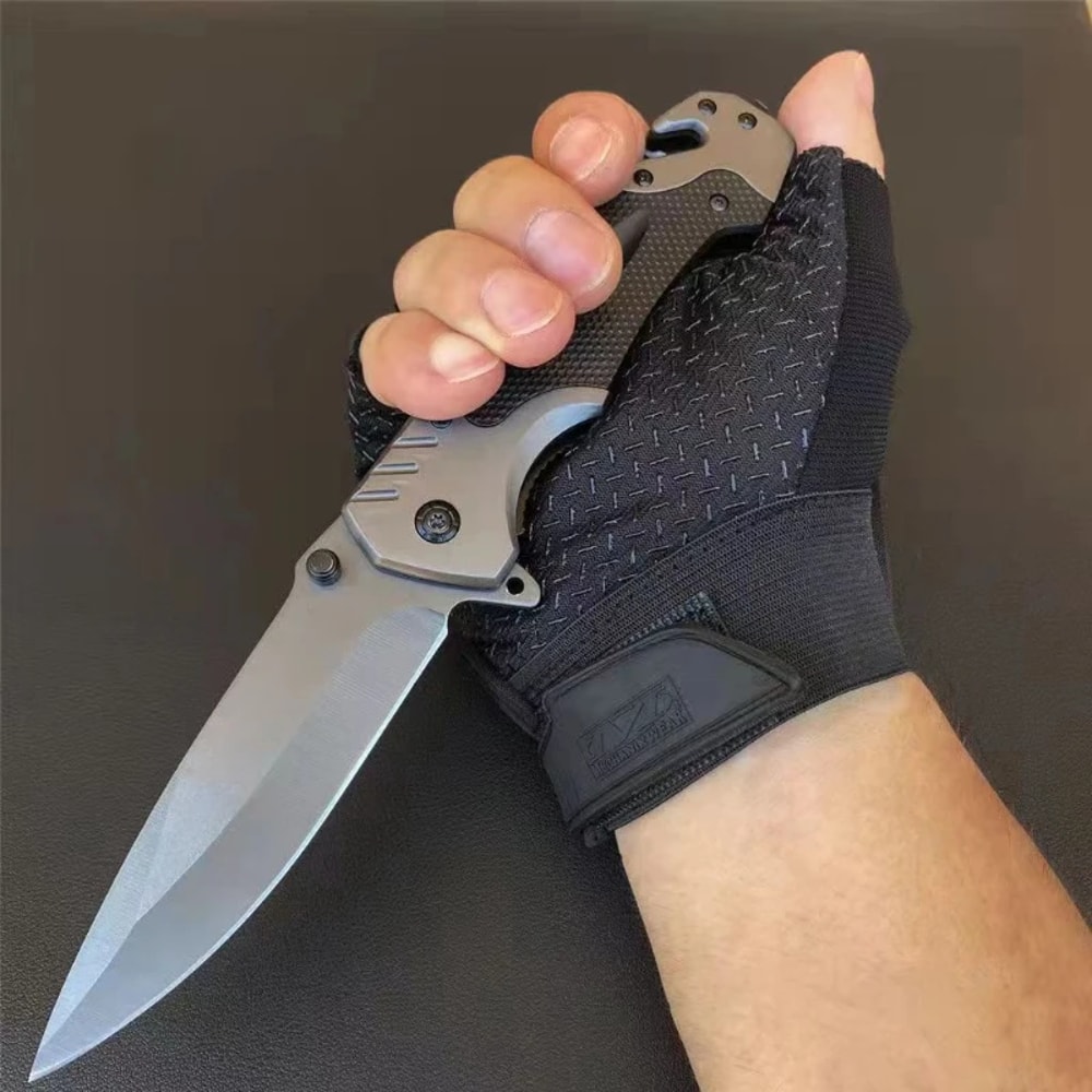 Premium Tactical Folding Knife Survival Knife for Outdoor & Self Defense