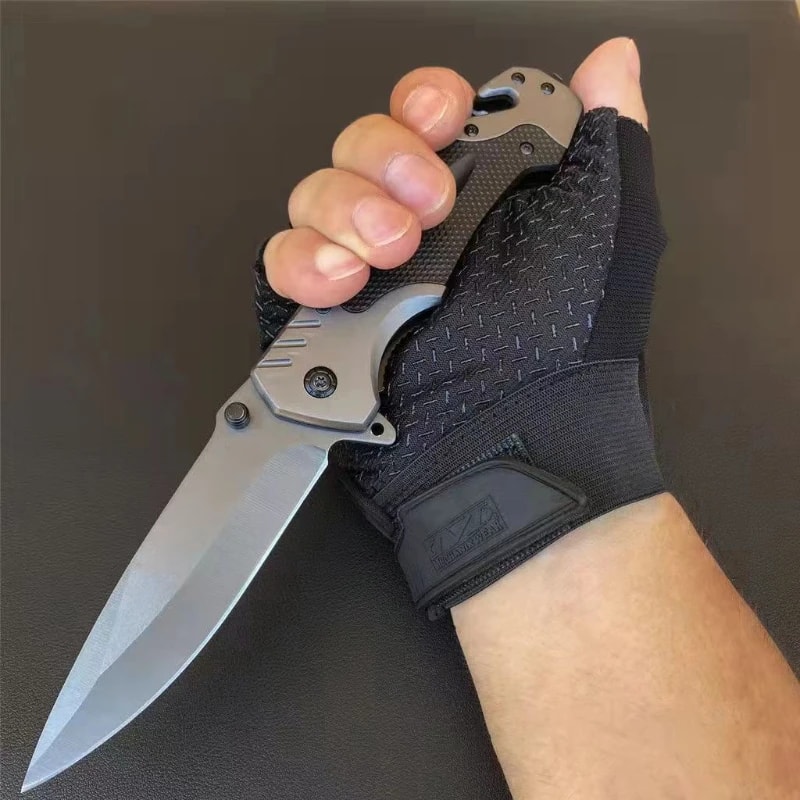 Premium Tactical Folding Knife Survival Knife for Outdoor & Self Defense
