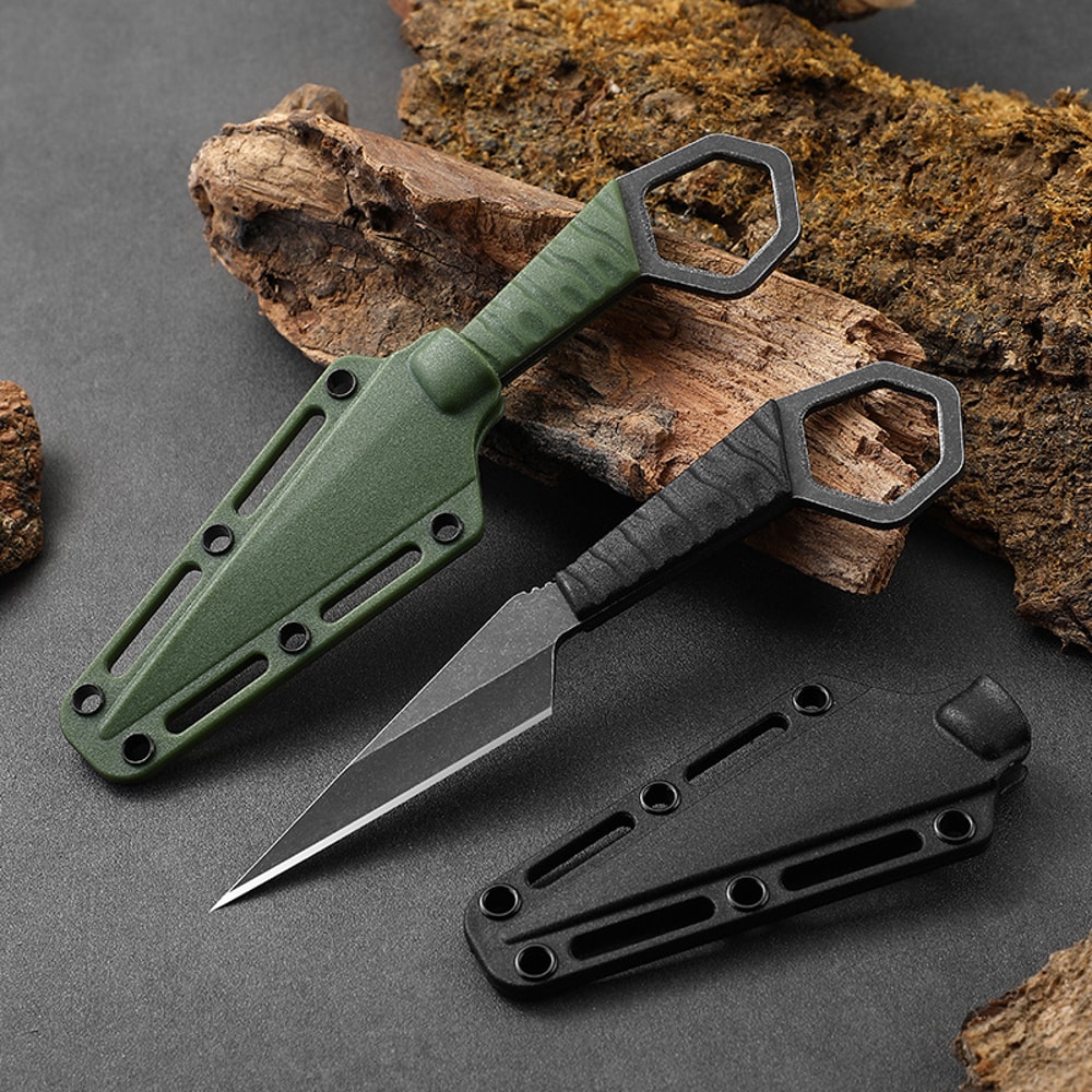 Tactical Mini Neck Knife Corrosion Resistant Portable Blade 0
