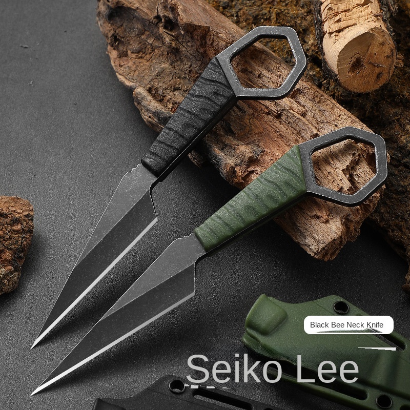 Tactical Mini Neck Knife Corrosion Resistant Portable Blade 1