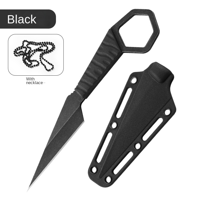 Tactical Mini Neck Knife Corrosion Resistant Portable Blade 3