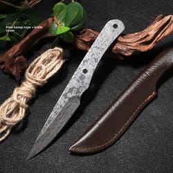 high hardness stainless steel small straight knife for diy