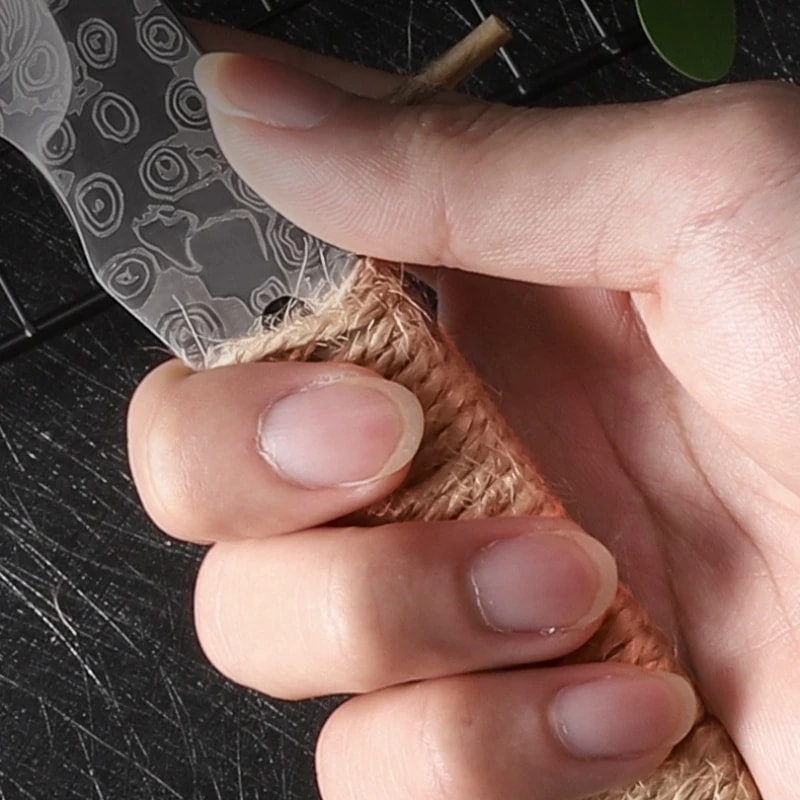 High Hardness Stainless Steel Small Straight Knife For DIY 1