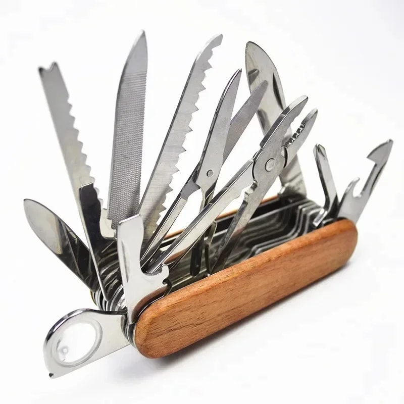 Outdoor Camping Knife & Multifunctional Pocket Tool with Pliers