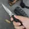Style Fixed Blade Knife with Steel, Handle & Kydex Sheath for Camping