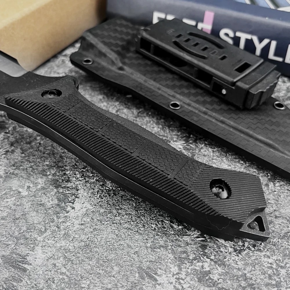Tactical Fixed Blade Survival Knife with Sheath for Hunting, Camping & Everyday Carry