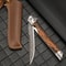 Premium Damascus Folding Knife Outdoor Quick Open Pocket Knife