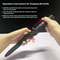 Durable Plastic Training Knife With Sheath Safe For Cosplay Military Practice 2