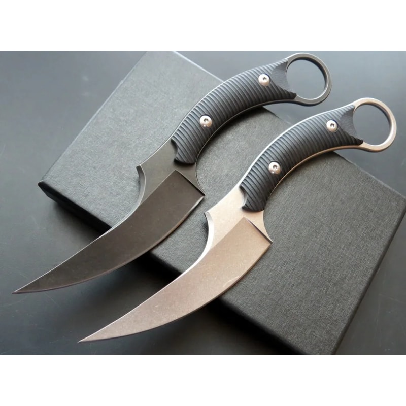 Steel Fixed Blade Hunting Knife for Camping, Survival & Everyday Carry