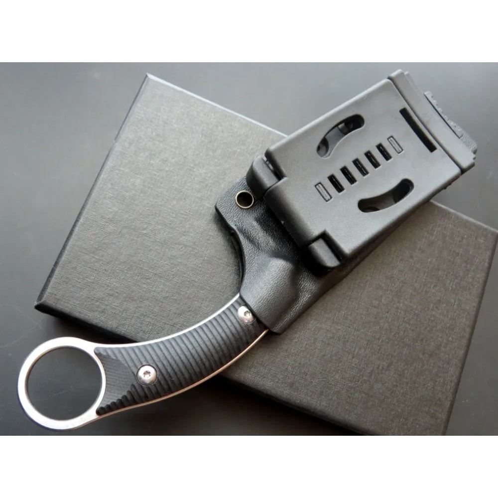 Steel Fixed Blade Hunting Knife for Camping, Survival & Everyday Carry