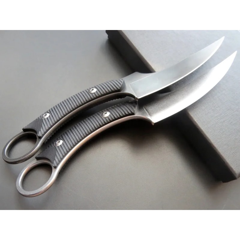 Steel Fixed Blade Hunting Knife for Camping, Survival & Everyday Carry