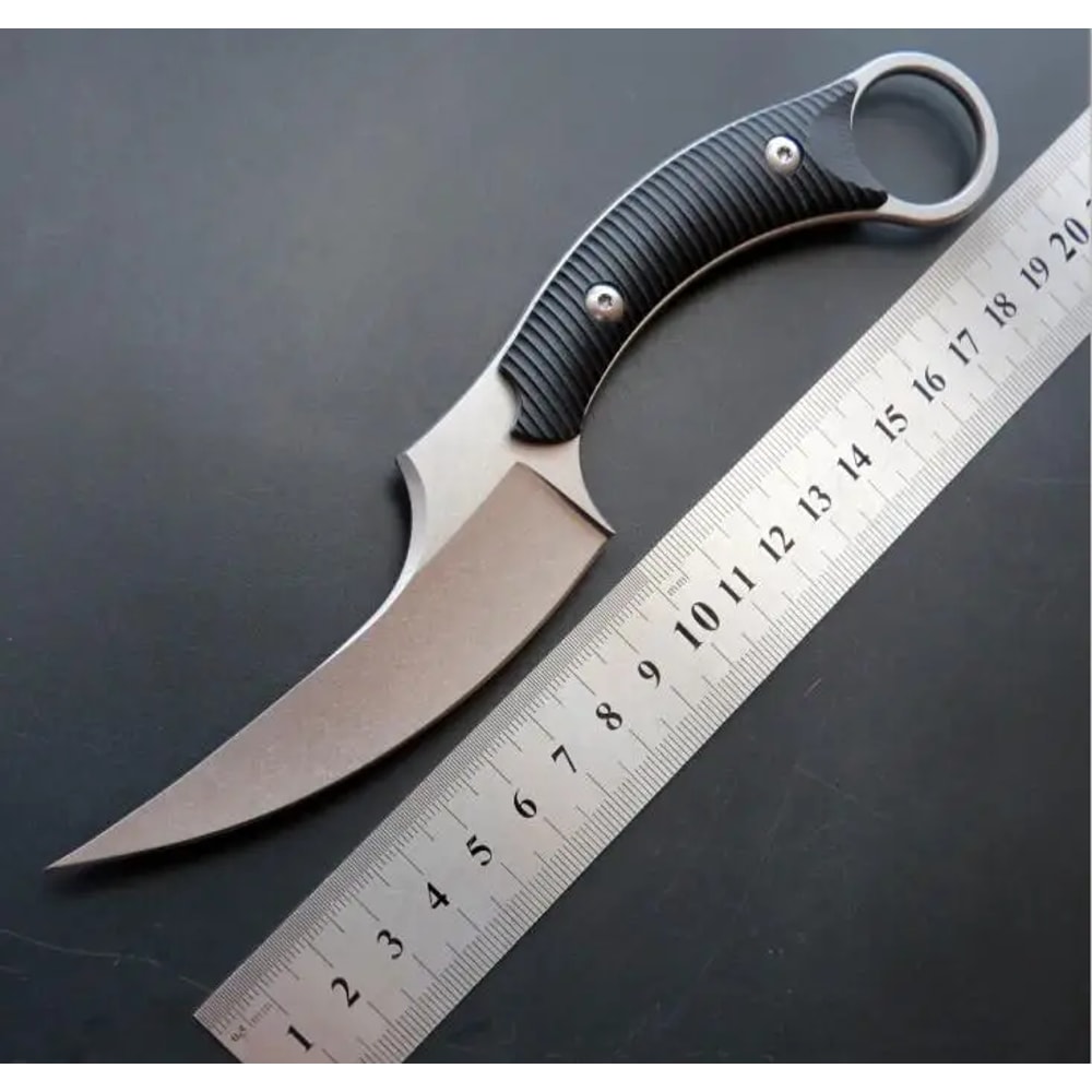 Steel Fixed Blade Hunting Knife for Camping, Survival & Everyday Carry
