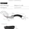Steel Fixed Blade Hunting Knife for Camping, Survival & Everyday Carry