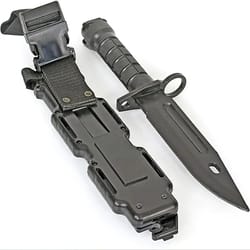 flexible rubber training knife with sheath safe martial arts & halloween prop