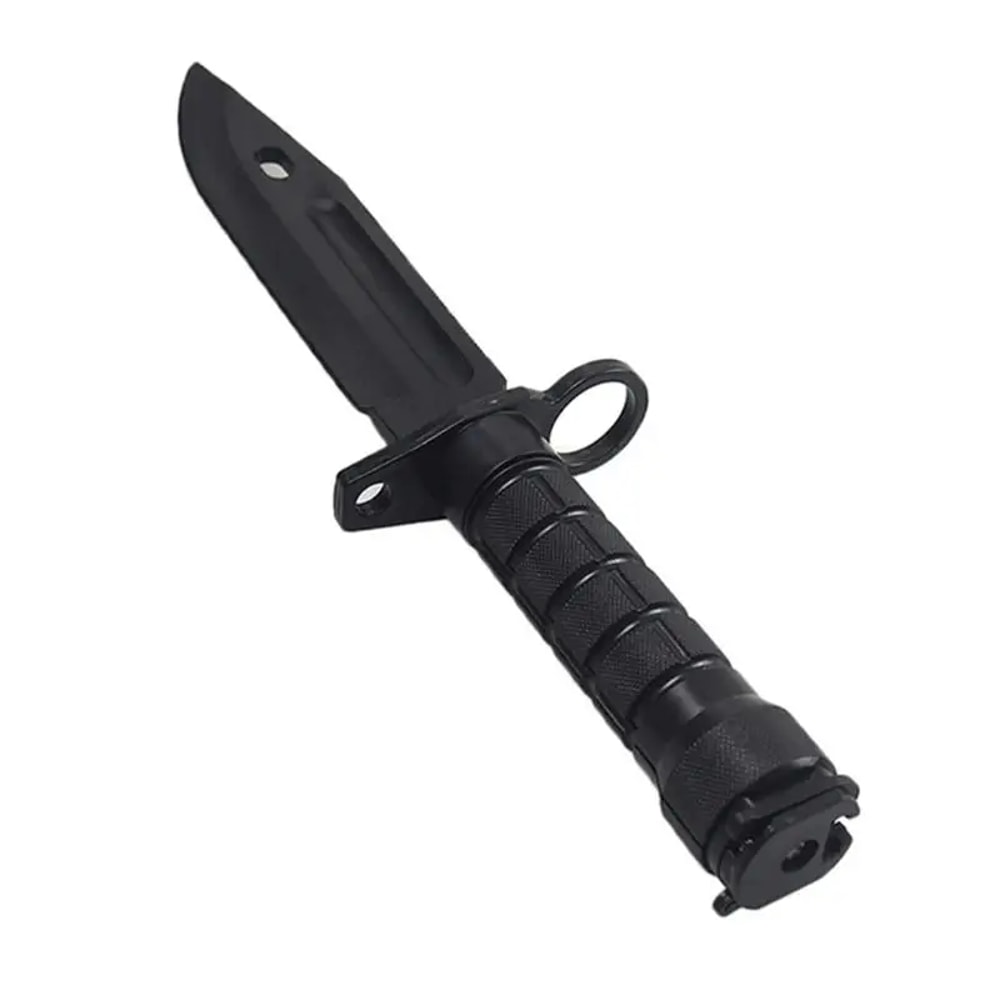 Flexible Rubber Training Knife with Sheath Safe Martial Arts & Halloween Prop