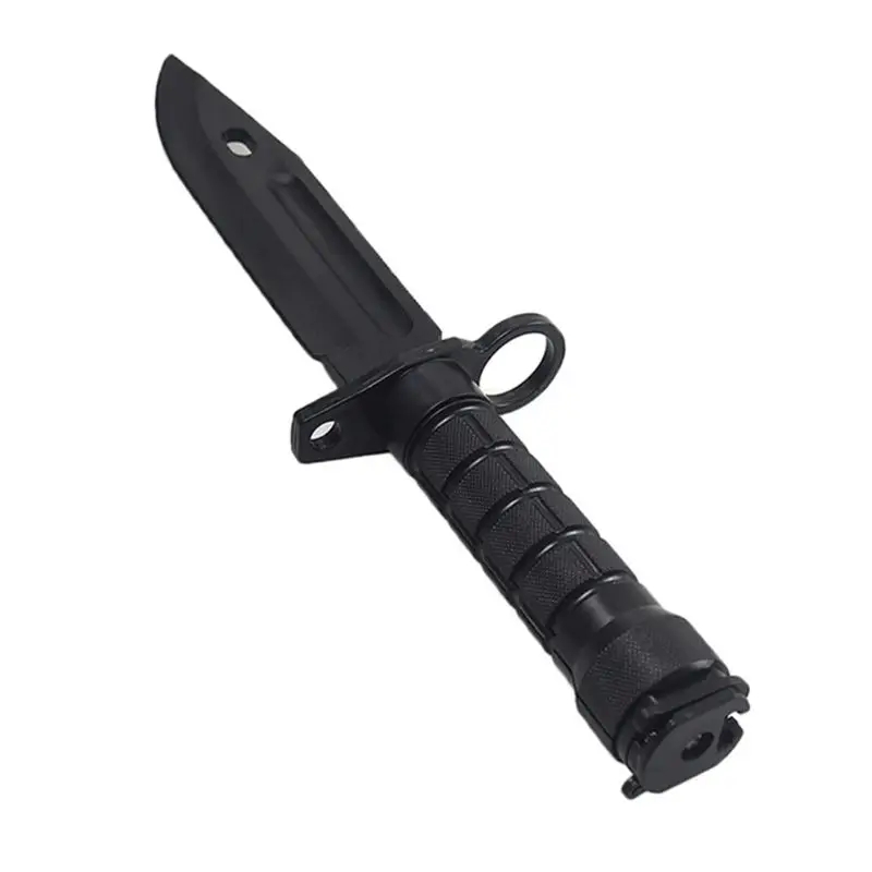 Flexible Rubber Training Knife with Sheath Safe Martial Arts & Halloween Prop
