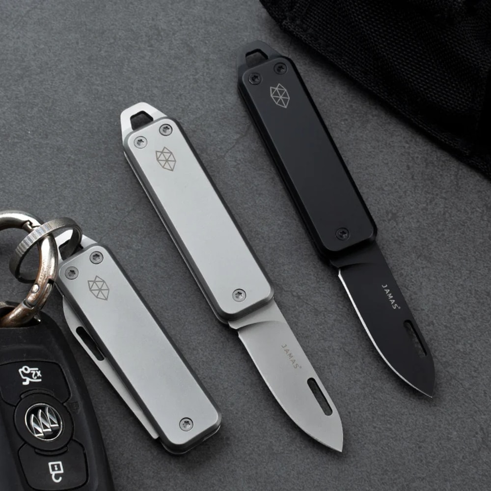 Mini Outdoor Folding Knife High Hardness Camping Self Defense Tool 2