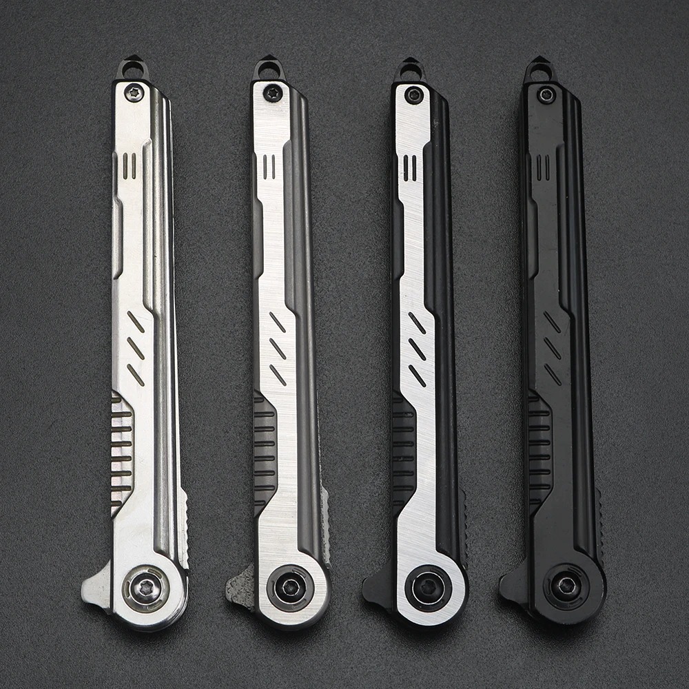 Steel Folding Knife Portable Camping Outdoor Pocket Knife 0
