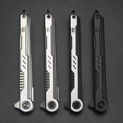steel folding knife portable camping & outdoor pocket knife