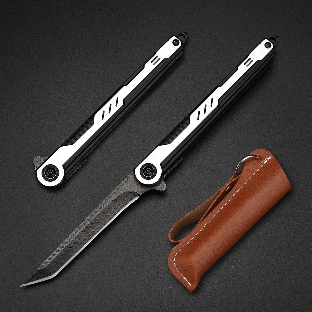 Steel Folding Knife Portable Camping Outdoor Pocket Knife 1