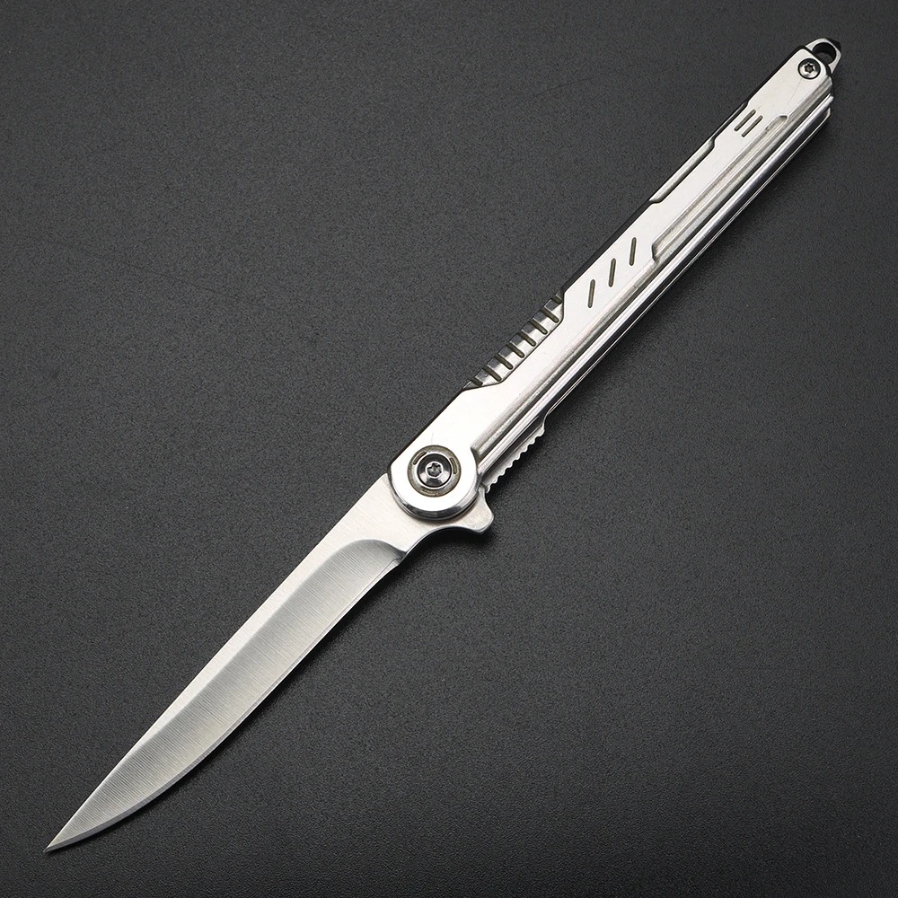 Steel Folding Knife Portable Camping Outdoor Pocket Knife 5