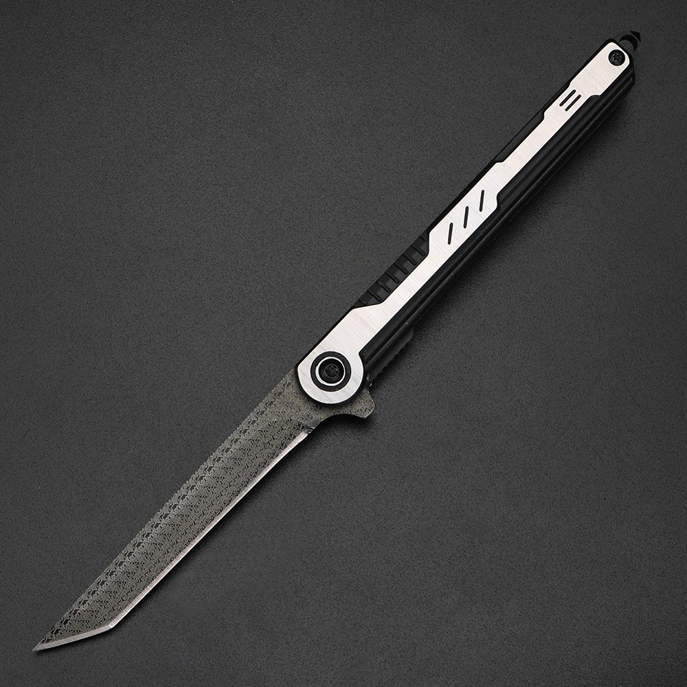 Steel Folding Knife Portable Camping Outdoor Pocket Knife 6