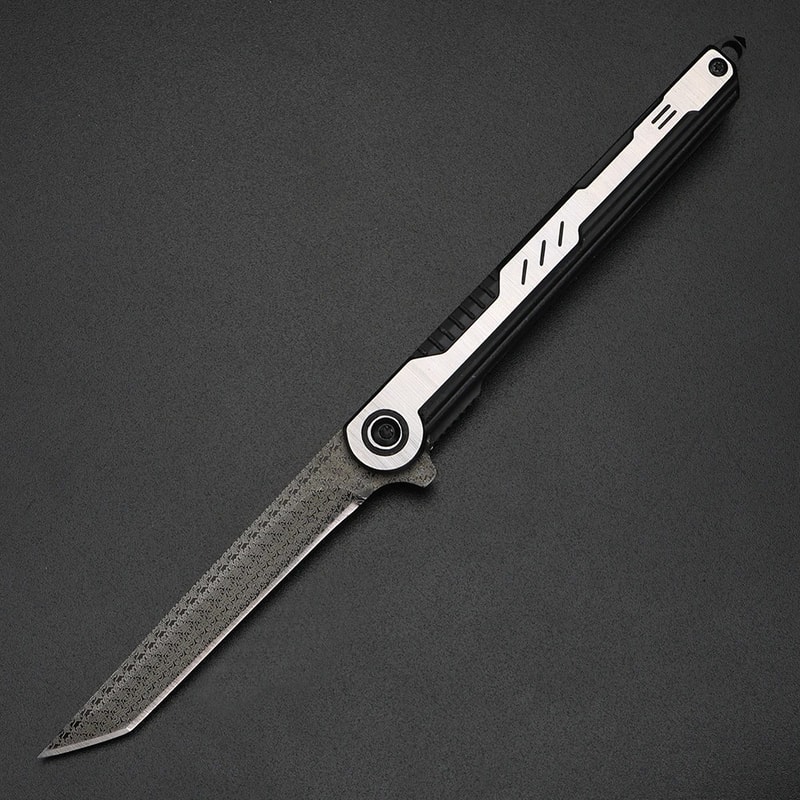 Steel Folding Knife Portable Camping Outdoor Pocket Knife 6
