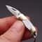 Mini Stainless Steel Pocket Knife Keychain With Sharp Blade 5