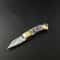 Mini Stainless Steel Pocket Knife Keychain With Sharp Blade 7