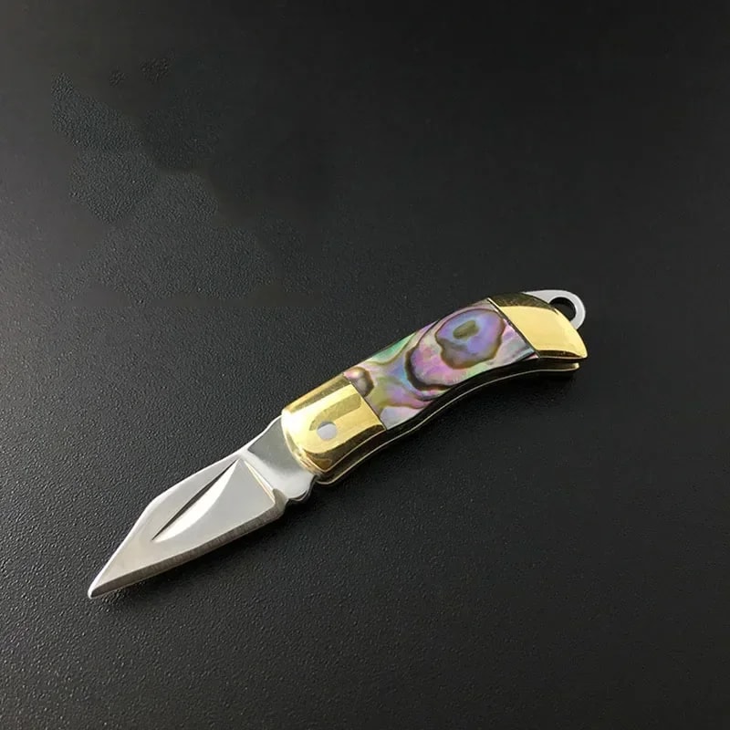Mini Stainless Steel Pocket Knife Keychain With Sharp Blade 7