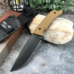 tactical fixed blade knife sharp survival tool