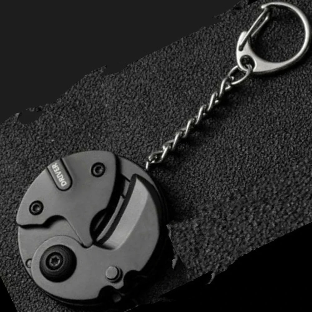 Multifunctional Keychain Tool Pocket Screwdriver & Mini Knife