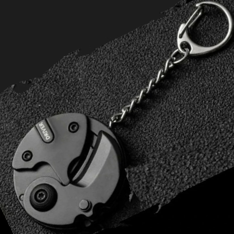 Multifunctional Keychain Tool Pocket Screwdriver & Mini Knife