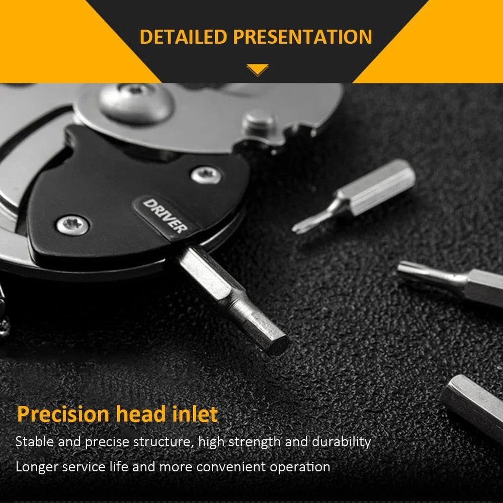 Multifunctional Keychain Tool Pocket Screwdriver & Mini Knife