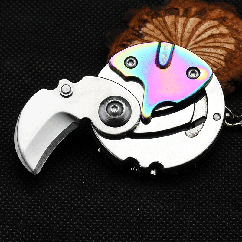 Multifunctional Keychain Tool Pocket Screwdriver & Mini Knife