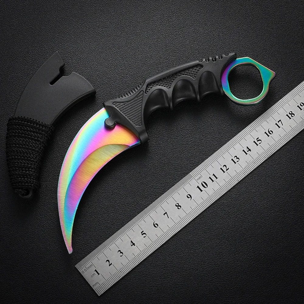 Tactical Fixed Blade Knife For Camping Outdoor Survival 5