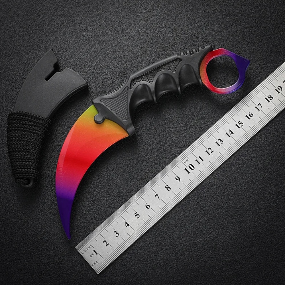 Tactical Fixed Blade Knife For Camping Outdoor Survival 7