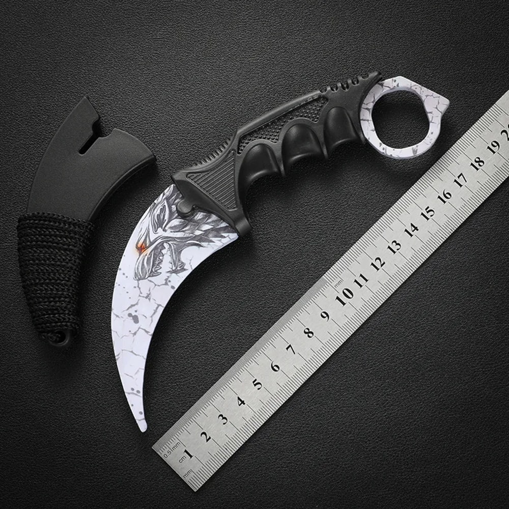 Tactical Fixed Blade Knife For Camping Outdoor Survival 12