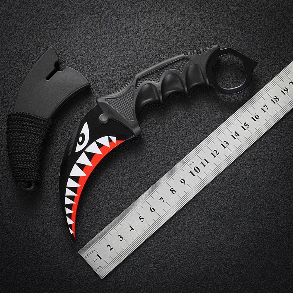Tactical Fixed Blade Knife For Camping Outdoor Survival 14