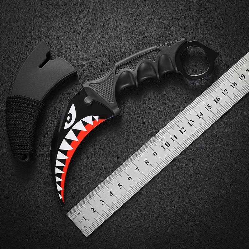 Tactical Fixed Blade Knife For Camping Outdoor Survival 14