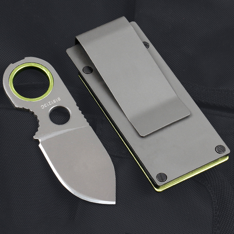 Mini Pocket Survival Knife Sharp Durable Blade For Outdoor Adventures 2